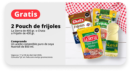 Completa tu compra con estos descuentos